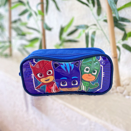 PJ Mask Çift Gözlü Kalem Çantası