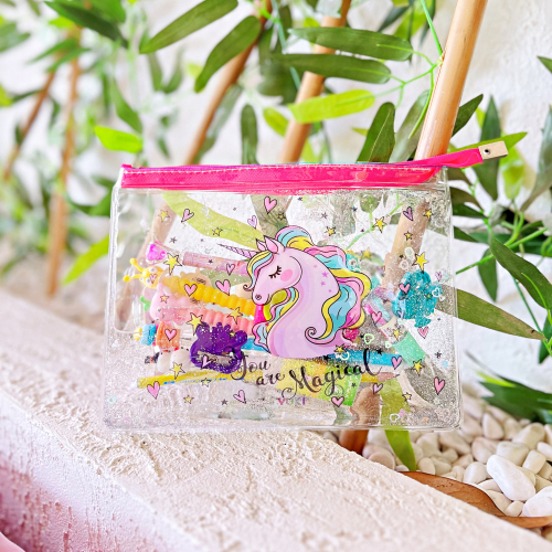 Unicorn Sulu Simli A5 Çanta