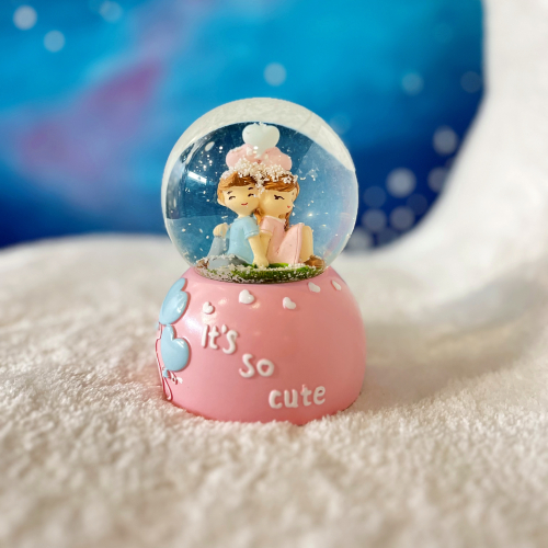 So Cute Işıklı Orta Boy Kar Küresi