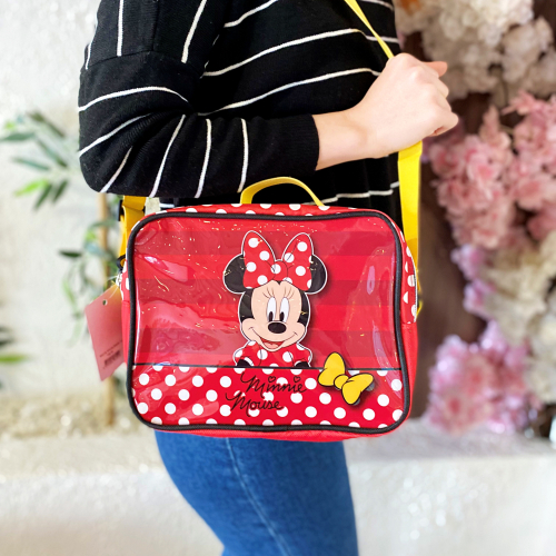 Minnie Mouse Beslenme Çantası - Sarı Kemer