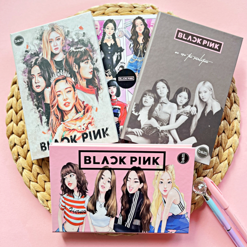 Black Pink Kalın Kapak A5 Defter