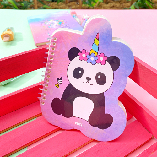 Panda Şekilli Not Defteri Vuki