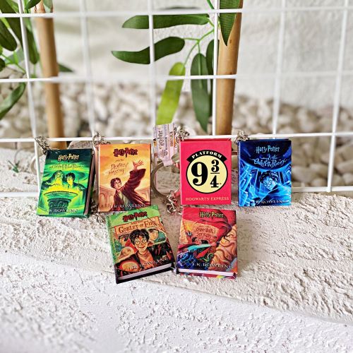Harry Potter Metal Kitap Anahtarlık