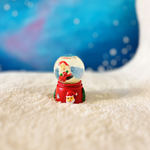 Işıklı Yılbaşı Mini Boy Kar Küresi