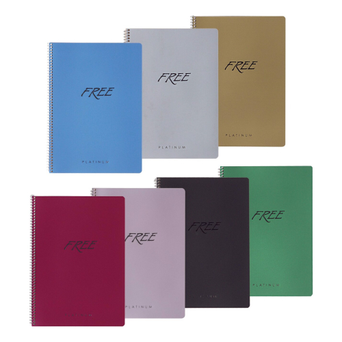 Free Platinum 16,5x22,5 80 Yaprak Çizgili PP Kapak Defter