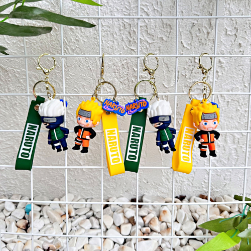 Naruto Silikon Zilli Anahtarlık