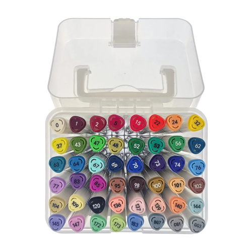 Sketch&Art Çift Taraflı Marker Set 48 Renk