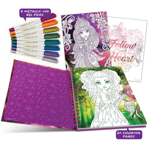 Nebulous Stars Calming Coloring Book Set 60 Sayfa