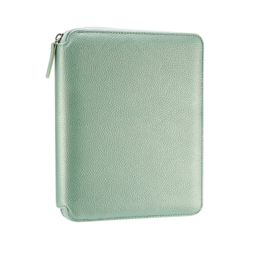VJ Buffalo Zipper Folder Organizer Defer 14,8x21 - Sedefli Yeşil