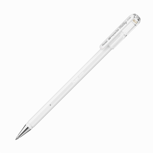 Pentel Hybrid Milky Jel Roller Kalem 0.8mm Beyaz