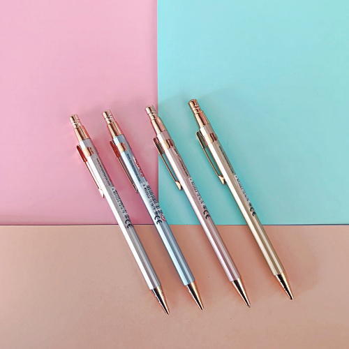 Rose Pastel Metal 0.7 Uçlu Versatil Kalem
