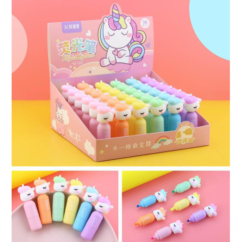 Unicorn Soft Tekli Fosforlu Kalem