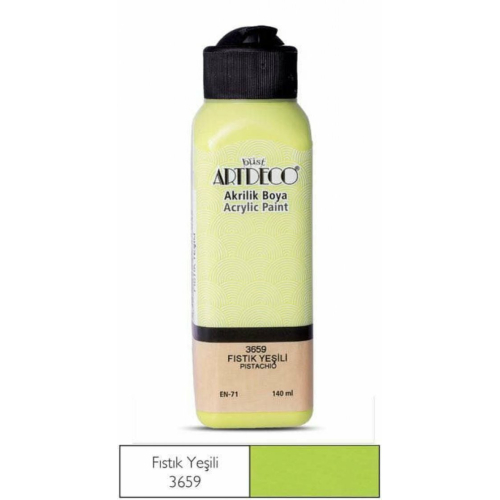 Artdeco Akrilik Boya 140 ML Fıstık Yeşili - 3659