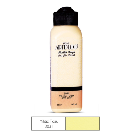 Artdeco Akrilik Boya 140 ML Yıldız Tozu - 3031