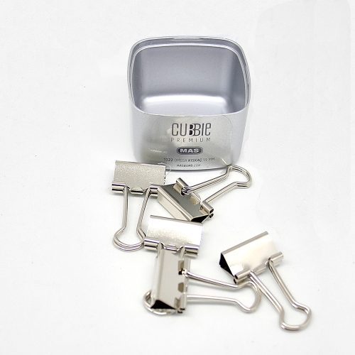 Mas Cubbie Premium Omega Kıskaç 19mm - Gümüş