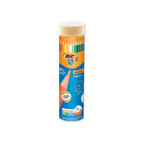 Bic Kids Evolution 24+1 Metal Tüpte Kuru Boya Kalemi