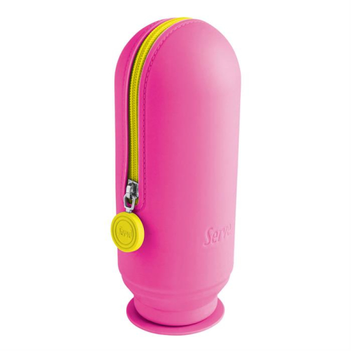 Serve Hoop Vakumlu Kalem Çantası - Neon Pembe