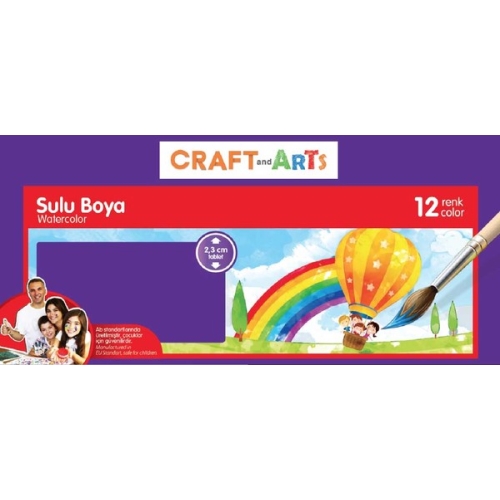 Craft and Arts Sulu Boya - 12'li