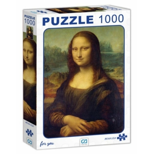 1000 Parça Puzzle Mona Lisa - CA Games
