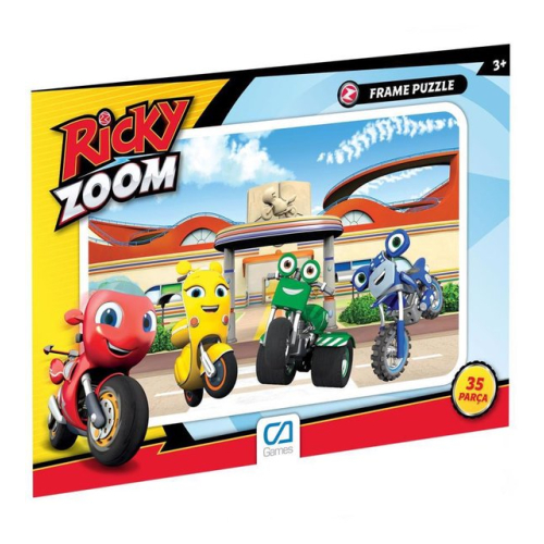 Ricky Zoom 35 Parça Frame Puzzle