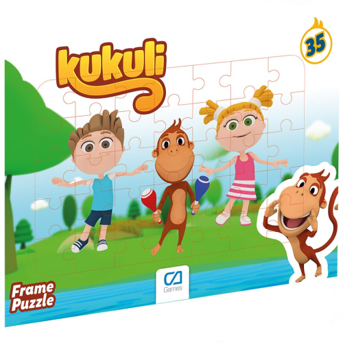 Kukuli 35 Parça Frame Puzzle
