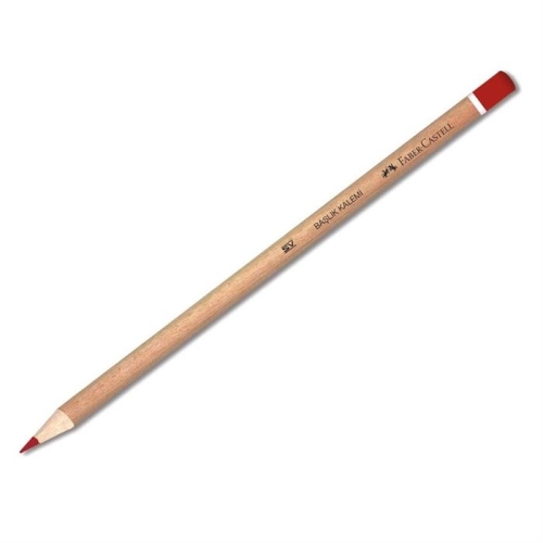 Faber Castell Ahşap Kırmızı Başlık Kalemi