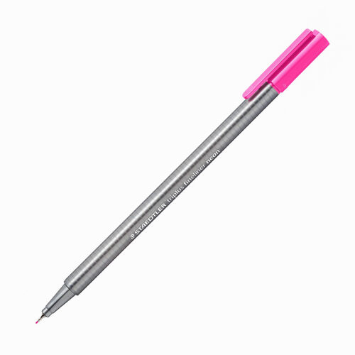 Staedtler Triplus Fineliner 0.3 mm Neon Pembe 334-221