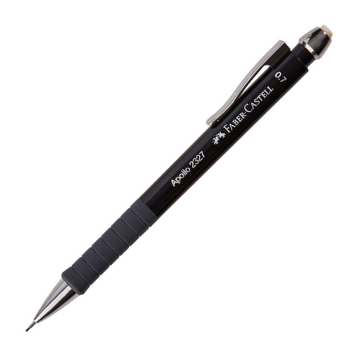 Faber Castell Apollo 2327 0.7 Uçlu Versatil Kalem - Siyah