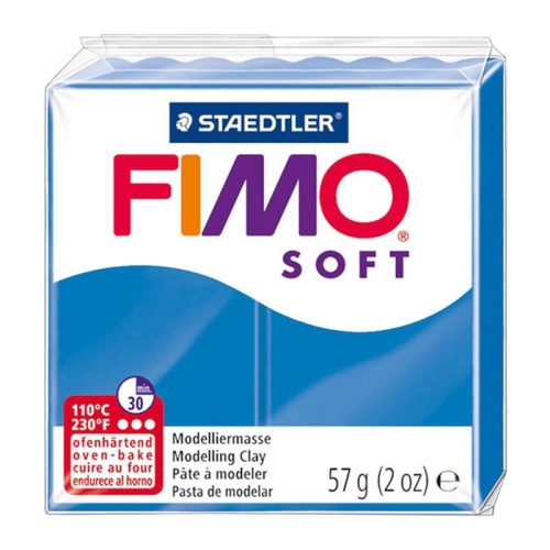 Fimo Soft 57 gr Modelleme Kili - 37 Pasific Blue