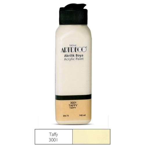 Artdeco Akrilik Boya 140 ML Taffy - 3001
