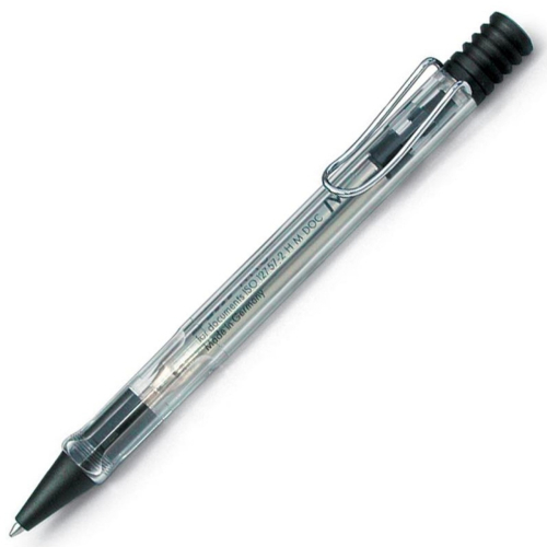 Lamy Vista Tükenmez Kalem Metal Klips Şeffaf