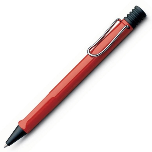 Lamy Safari Tükenmez Kalem Metal Klips Kırmızı