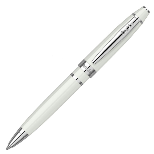 Scrikss Mini Pen Tükenmez Kalem - İnci Beyazı