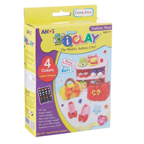 Amos I Clay Proje Hamuru Seti - Fashion Shop