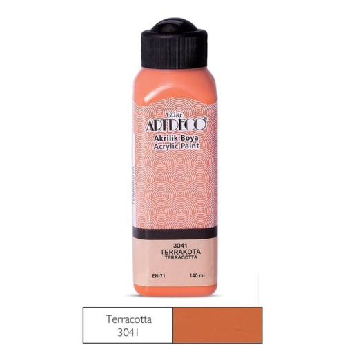 Artdeco Akrilik Boya 140 ML Terrakota - 3041