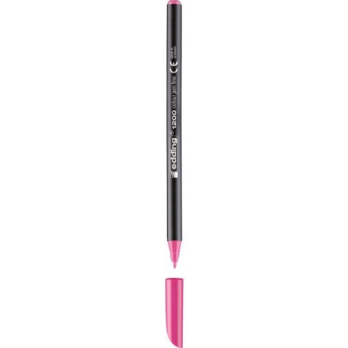 Edding 1200 Grafik Kalemi - Pembe