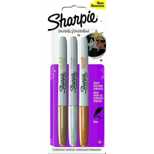 Sharpie Metalik 3'lü Set