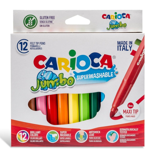 Carioca Joy 24'lü Süper Yıkanabilir Keçeli Boya Kalemi