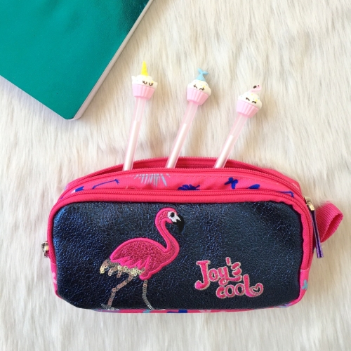 Joy's Cool Flamingo Kalem Çantası