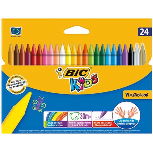 Bic Kids 24 Renk Silinebilir Pastel Boya