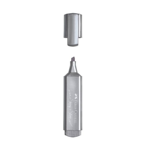 Faber Castell Metalik Gri İşaretleme Kalemi - Shiny Silver
