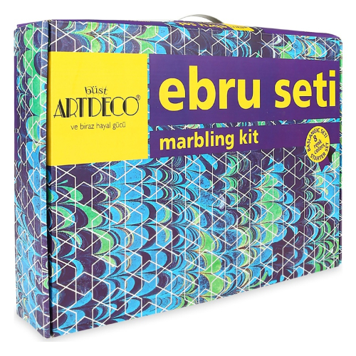Ebru Başlangıç Seti 8 Renk - Artdeco
