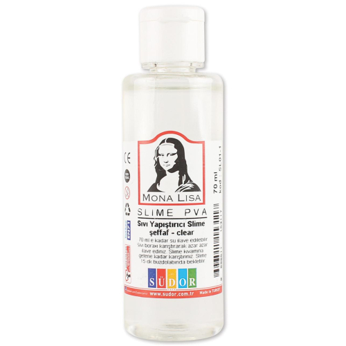 Mona Lisa Slime Yapıştırıcısı - Şeffaf
