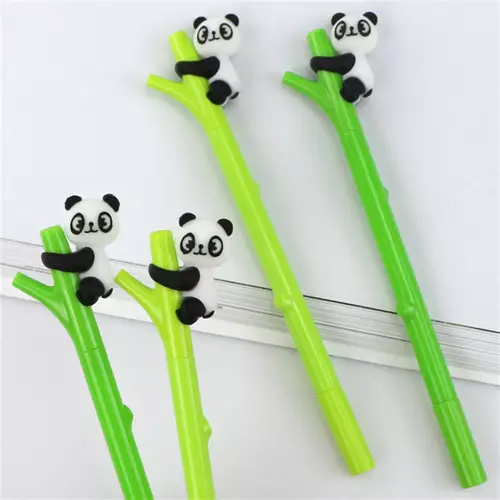 Bambuda Panda Tükenmez Jel Kalem