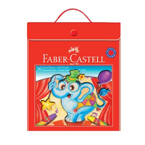 Faber Castell 36 Renk Çantalı Pastel Boya Kalemi
