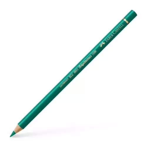 Faber Castell Polychromos Kuru Boya Kalemi Tekli - 161 Phthalo Green