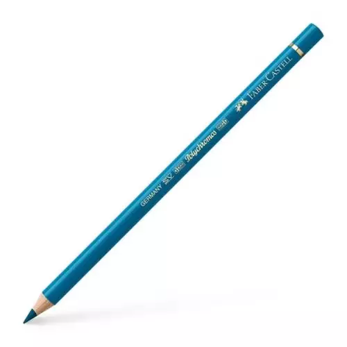 Faber Castell Polychromos Kuru Boya Kalemi Tekli - 153 Cobalt Turquoise