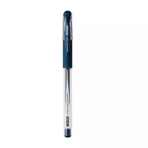 Uniball Signo Needle Jel İğne Uçlu Kalem 0.38 Mavi-Siyah