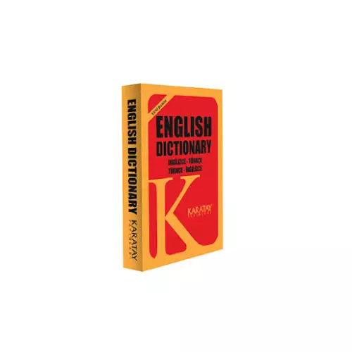 Karatay English Dictionary İngilizce - Türkçe Türkçe - İngilizce Sözlük