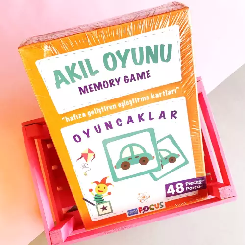 Memory Eşleştirme Kartları 48 Parça - Oyuncaklar